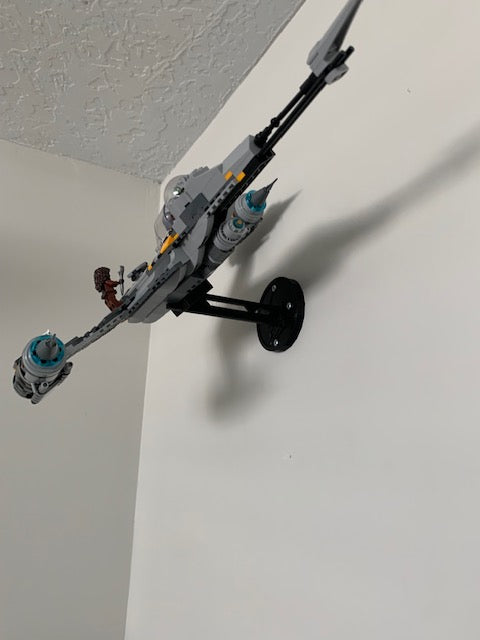 Support mural pour LEGO® Star Wars Mandalorian N-1 Starfighter