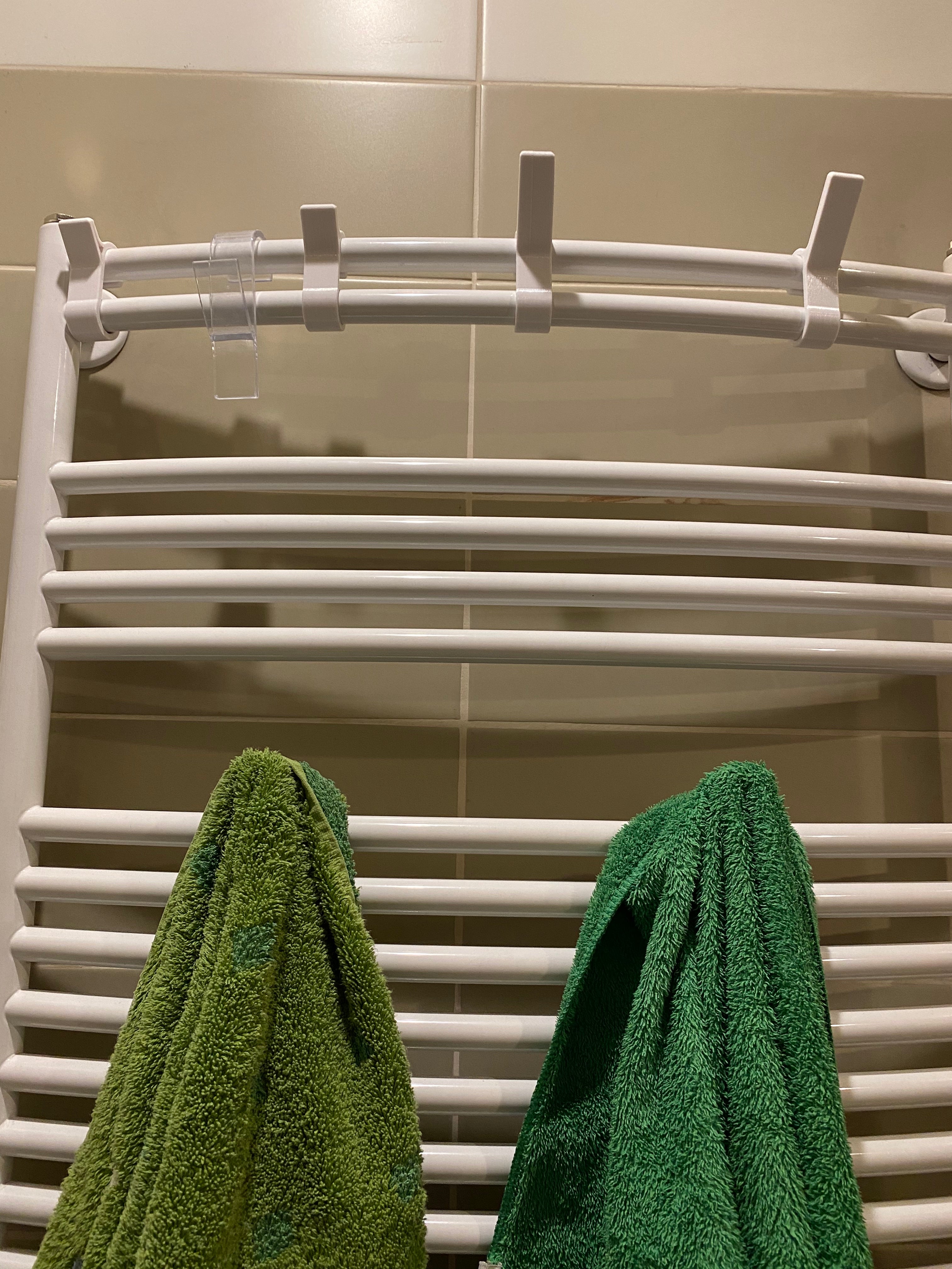 Porte-serviettes pour radiateurs parfaitement personnalisé
