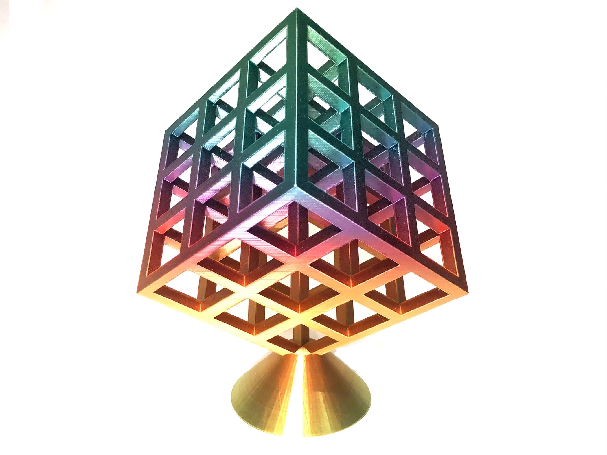 Cube Infini avec Base