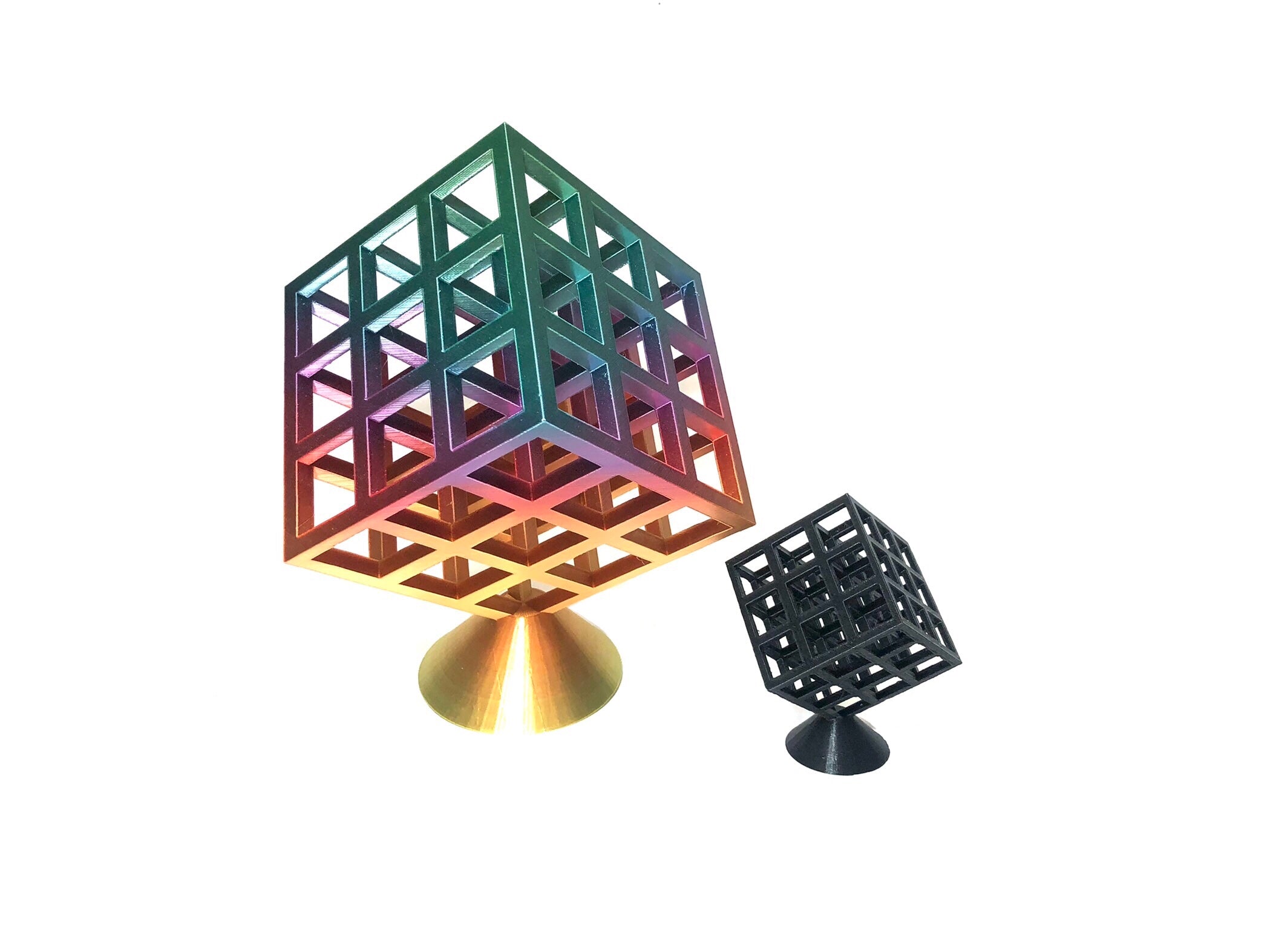 Cube Infini avec Base