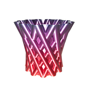 Vase en treillis de diamant - Décoration élégante