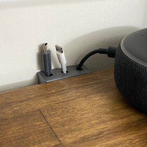 Support de câble flexible pour bureau et mur