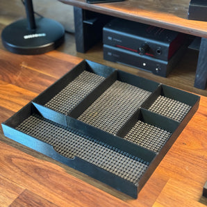 Étagère de bureau avec tiroirs de rangement