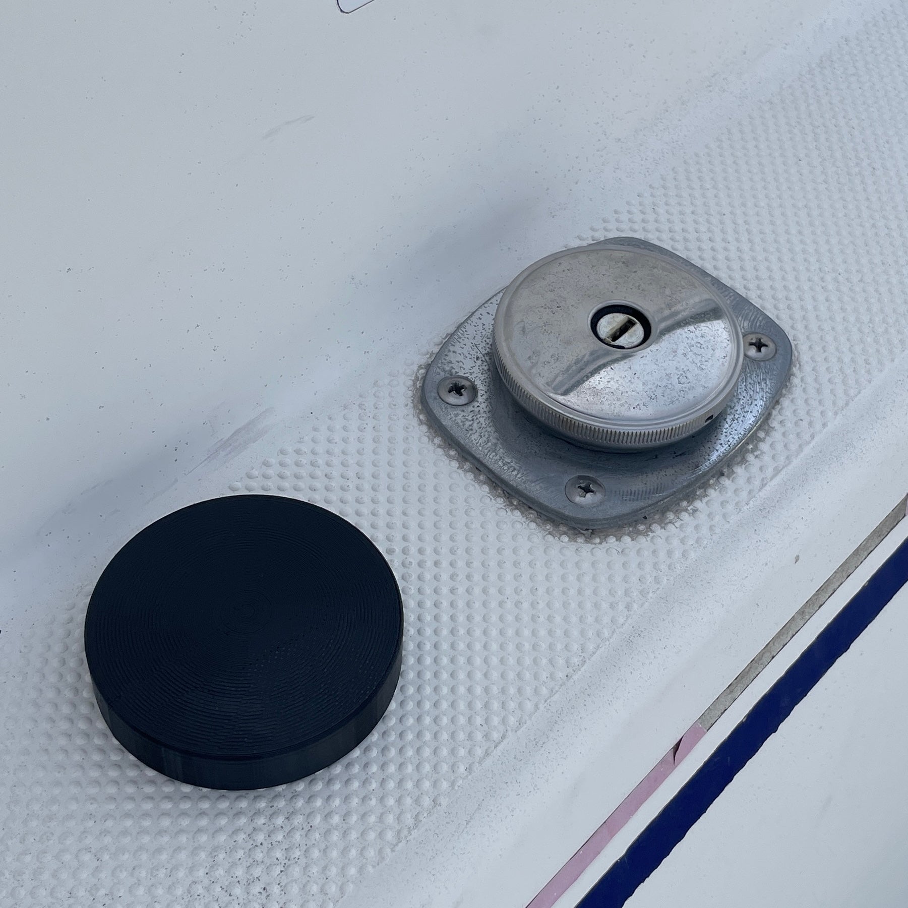 Couvercle de réservoir de carburant pour bateau YAMAHA - Protection hydrofuge