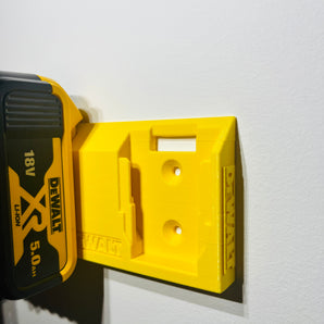 Support de batterie Duo DeWalt 18V pour montage mural et au plafond