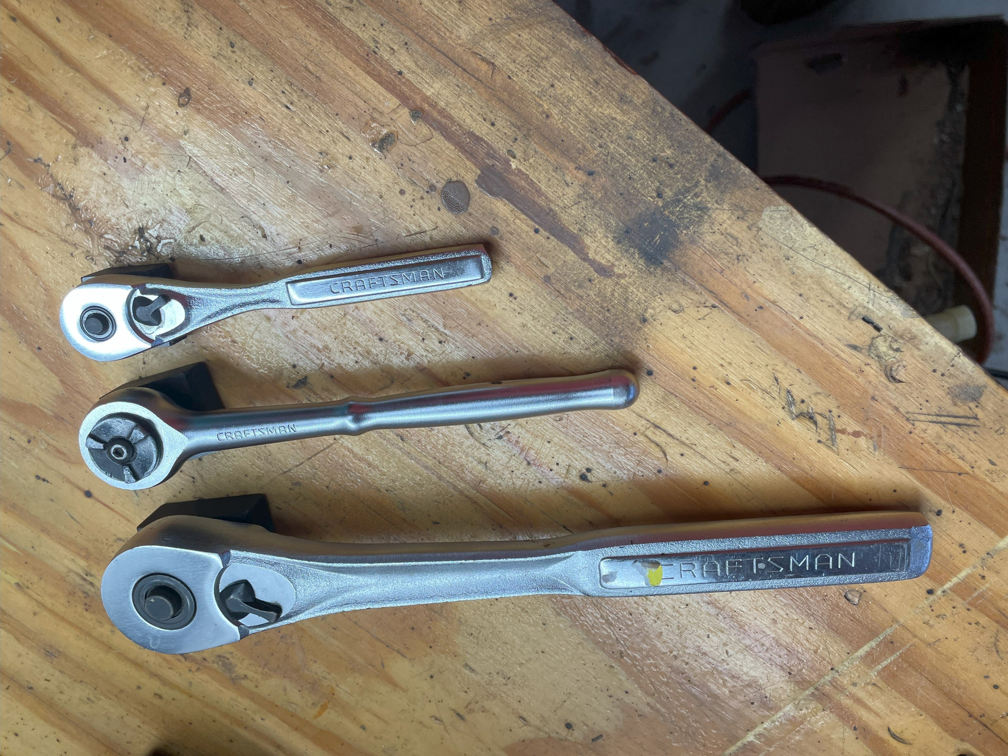 Organisateur de clés à cliquet pour boîte à outils