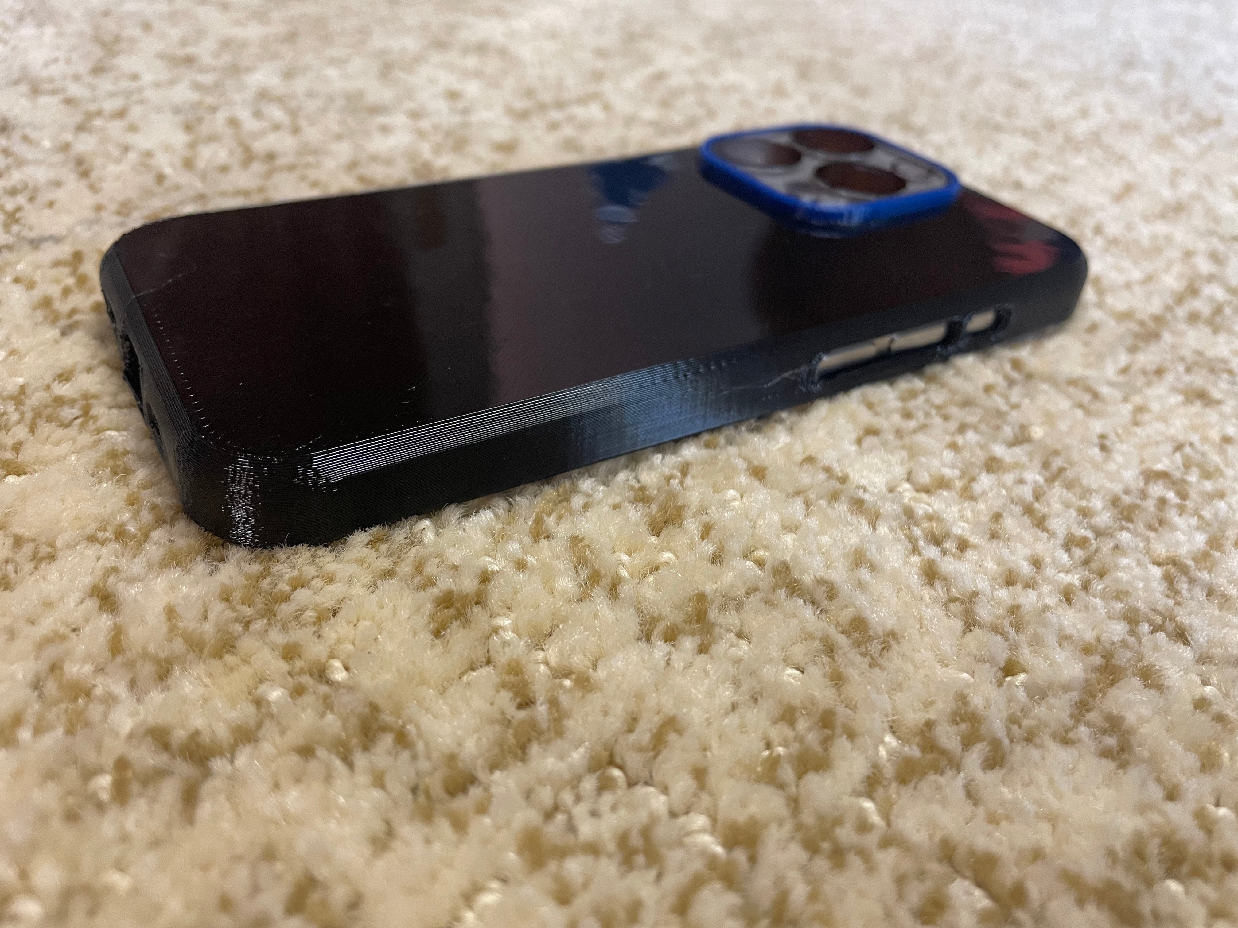 Coque TPU pour iPhone 15 Pro avec protection de l'appareil photo