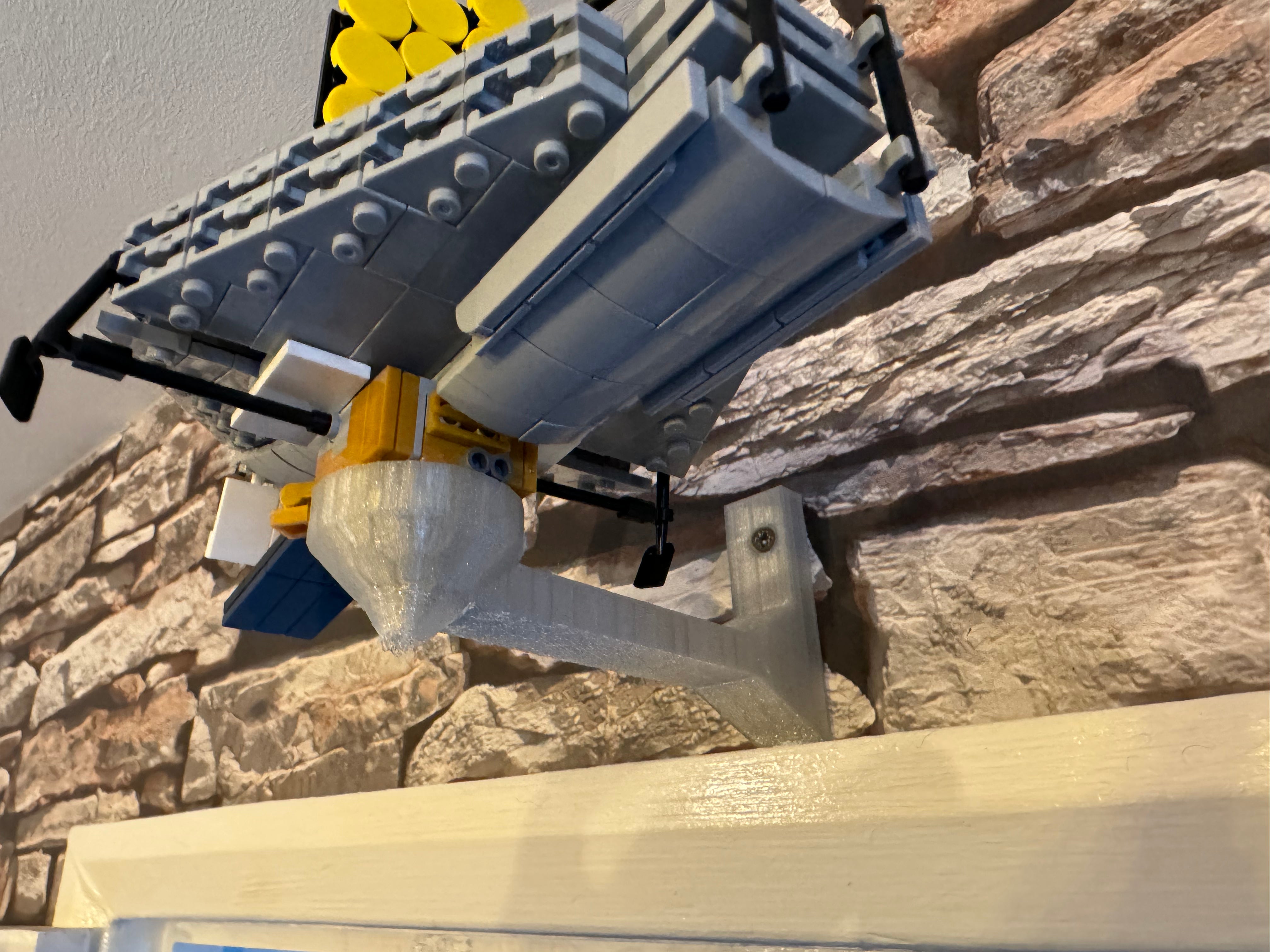 Support mural pour télescope spatial Lego James Webb (JWST)