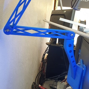 Support de téléphone réglable monté sur VESA pour webcam et écrans de PC