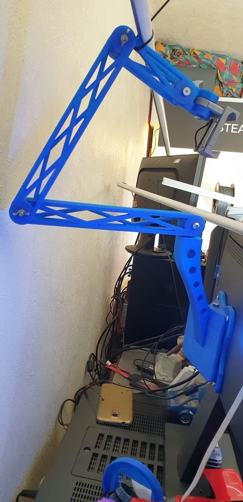 Support de téléphone monté sur VESA pour moniteur PC