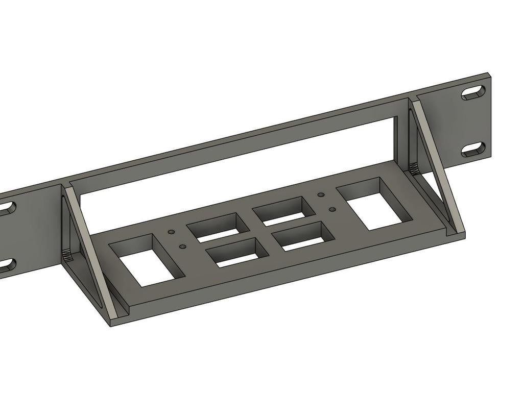 Rackmount pour Netgear GS308 - Armoires réseau de 10 pouces