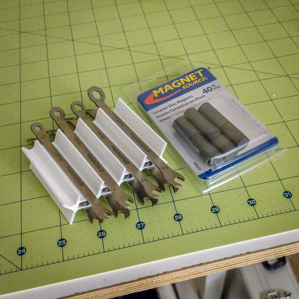 Porte-clés miniature - Organisateur d'outils magnétique