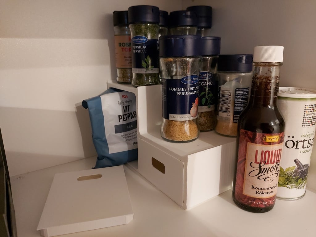 Étagère à épices et organiseur d'armoires pour la cuisine