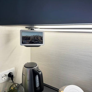Support pivotant Google Nest Hub pour montage sous armoire