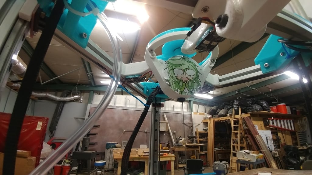 Système de retenue d'extrudeuse volante Sylph