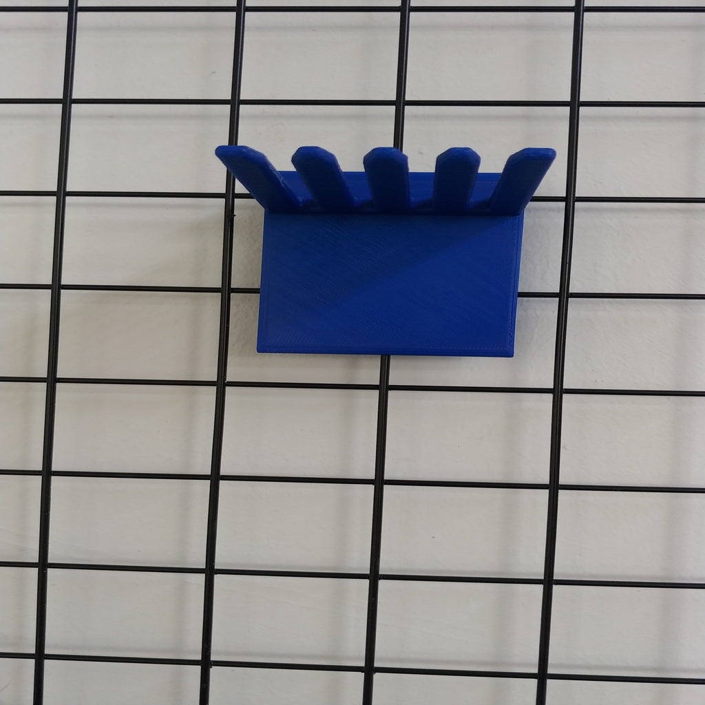 Crochet de câble USB pour mur à grille