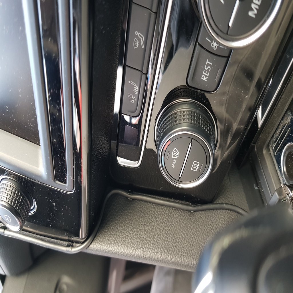 Clips de câble VW Passat B8 pour câbles de charge