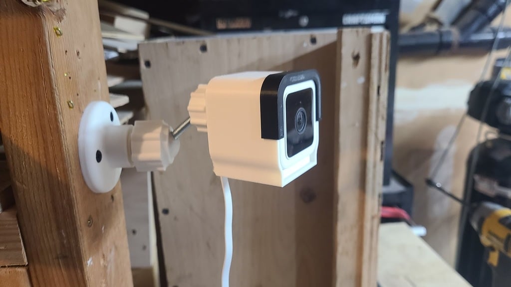 Support mural réglable Wyze Cam V3 pour une utilisation intérieure et extérieure
