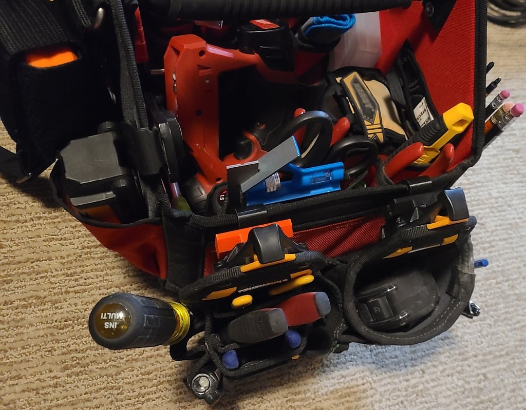 Clips de montage ClipTech pour sac à outils