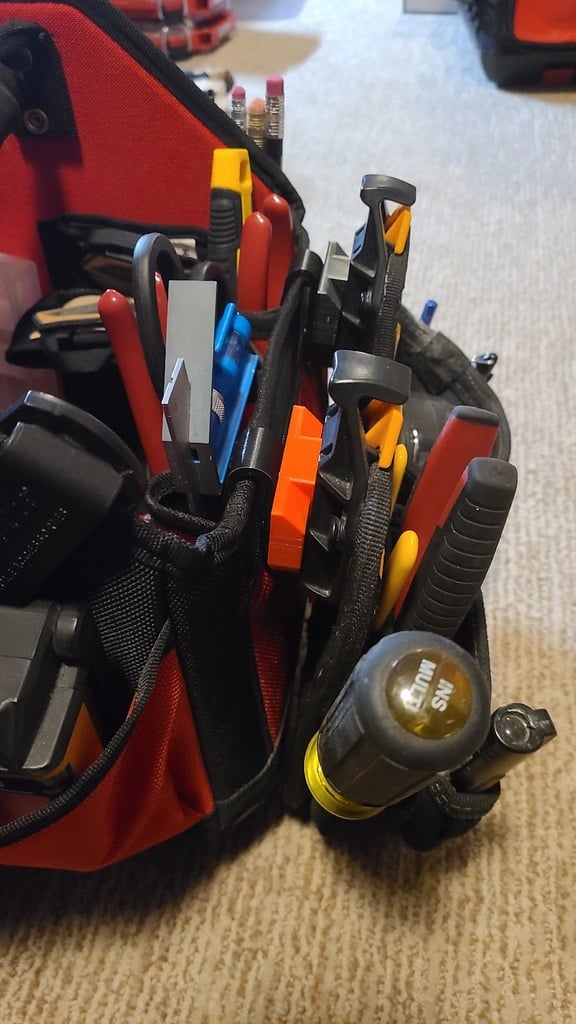 Clips de montage ClipTech pour sac à outils