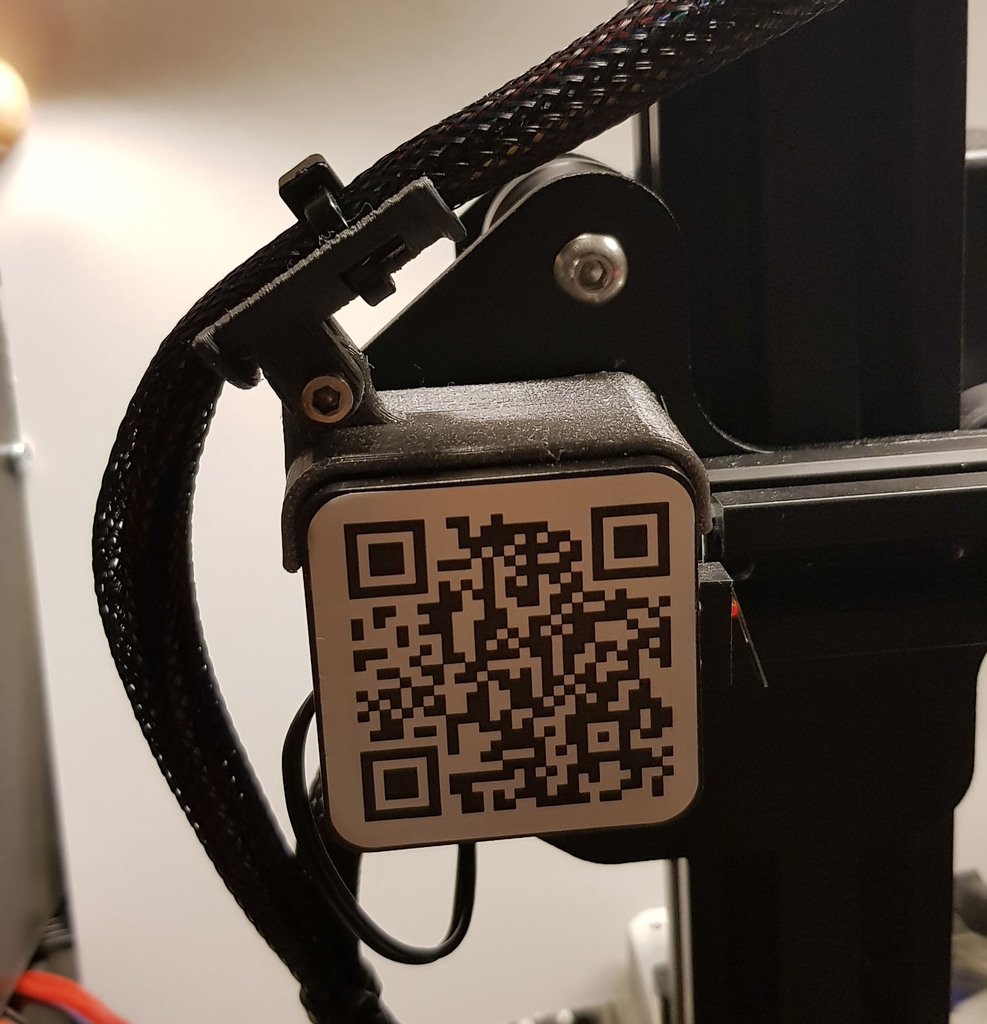 Support de câble d'axe X Ender 3 pour la gestion des câbles