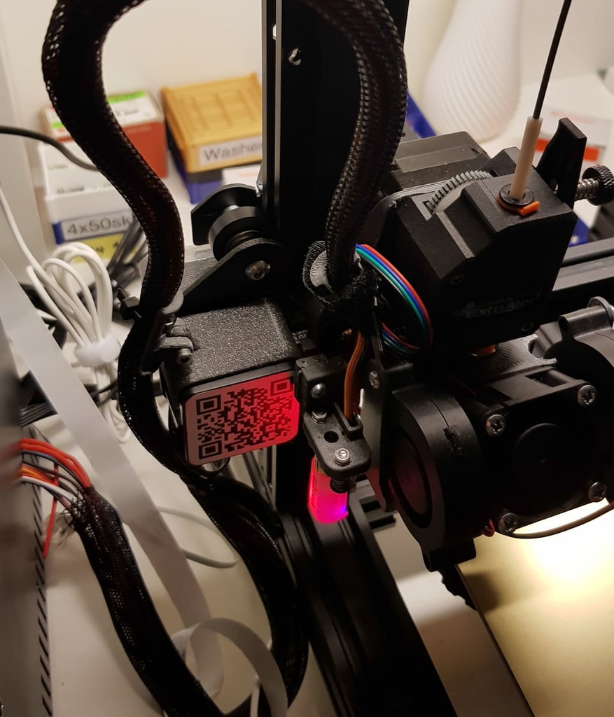 Support de câble d'axe X Ender 3 pour la gestion des câbles