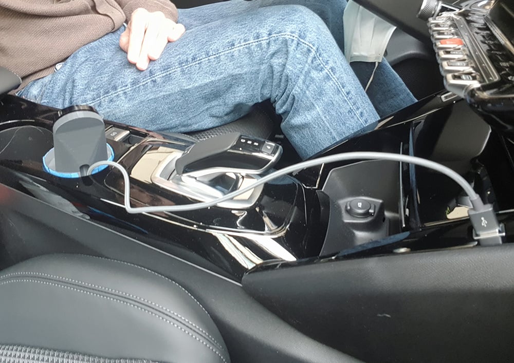 Porte-gobelet pour smartphone pour Peugeot 208 II et 2008 II