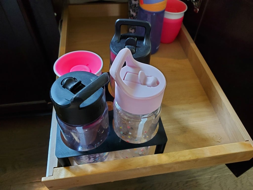 Porte-bouteille d'eau intelligent pour biberons - Organisateur optimal pour tiroirs et placards