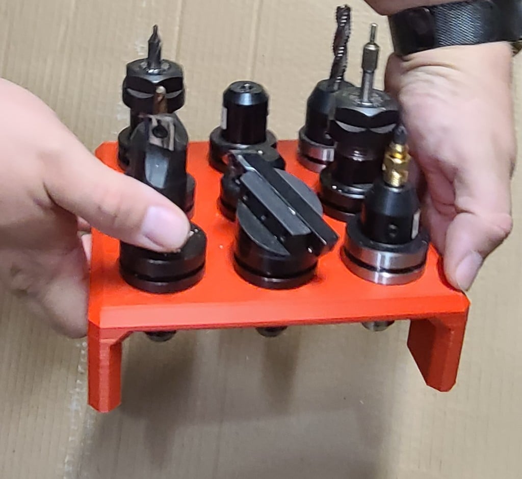 Support d'outil Tormach TTS - Rack pour 9 outils