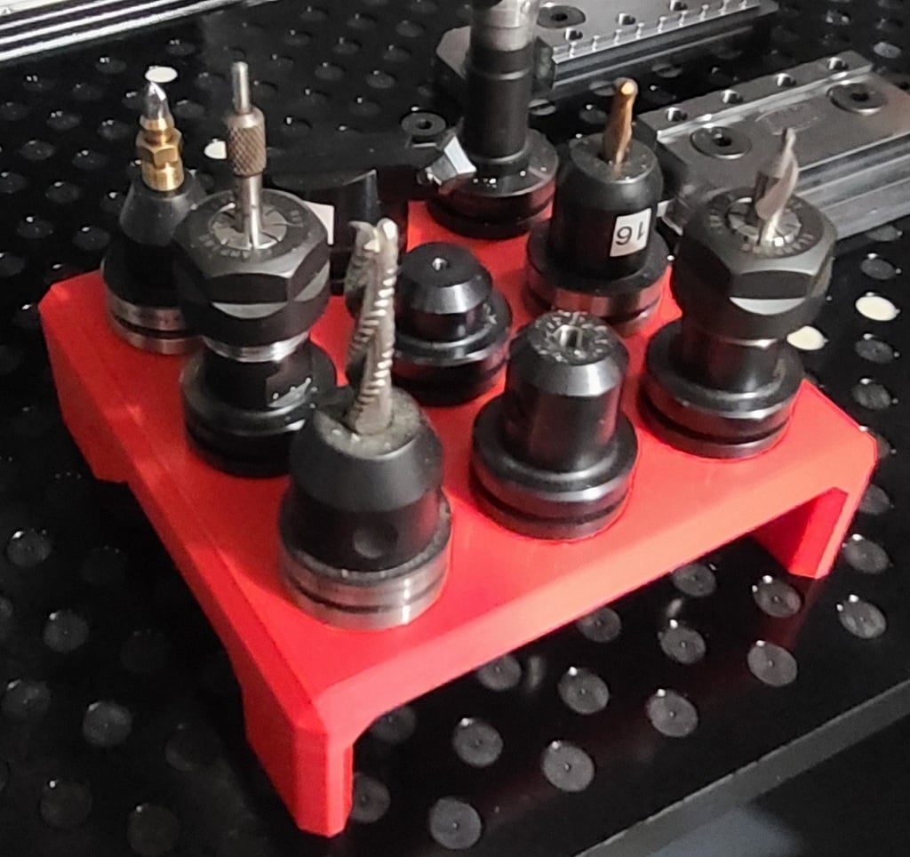 Support d'outil Tormach TTS - Rack pour 9 outils
