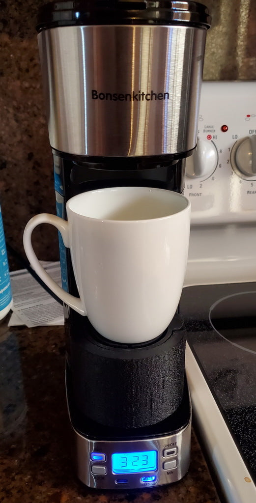 Bonsenkitchen support de tête pour machine à café