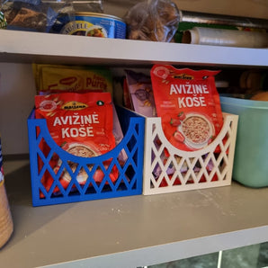 Boîte d'organisation paramétrique avec maille pour épices