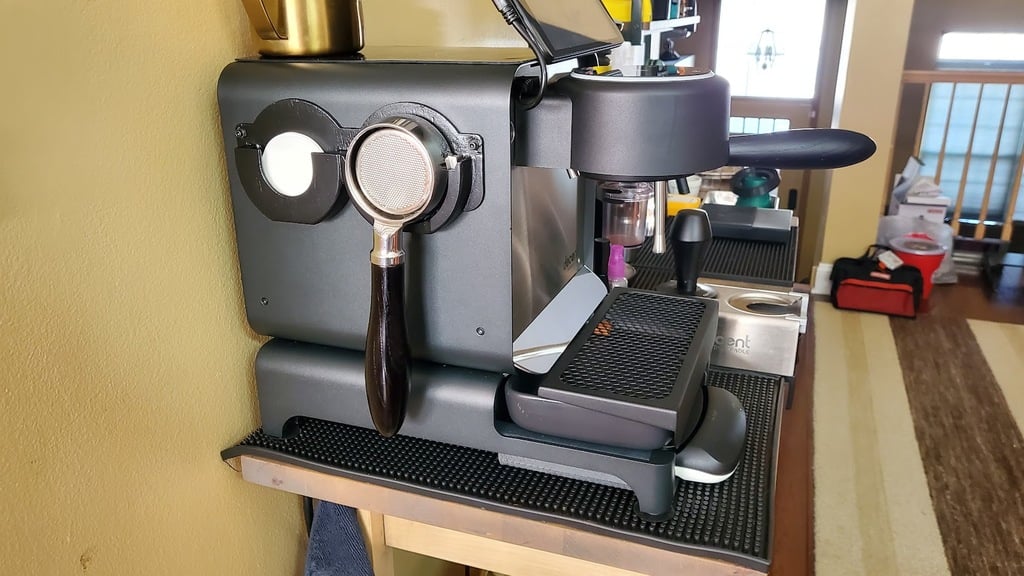 Porte-filtre et support de papier à palet pour Decent Espresso DE1