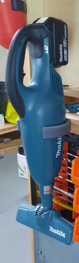 Support mural pour aspirateur Makita DCL180Z