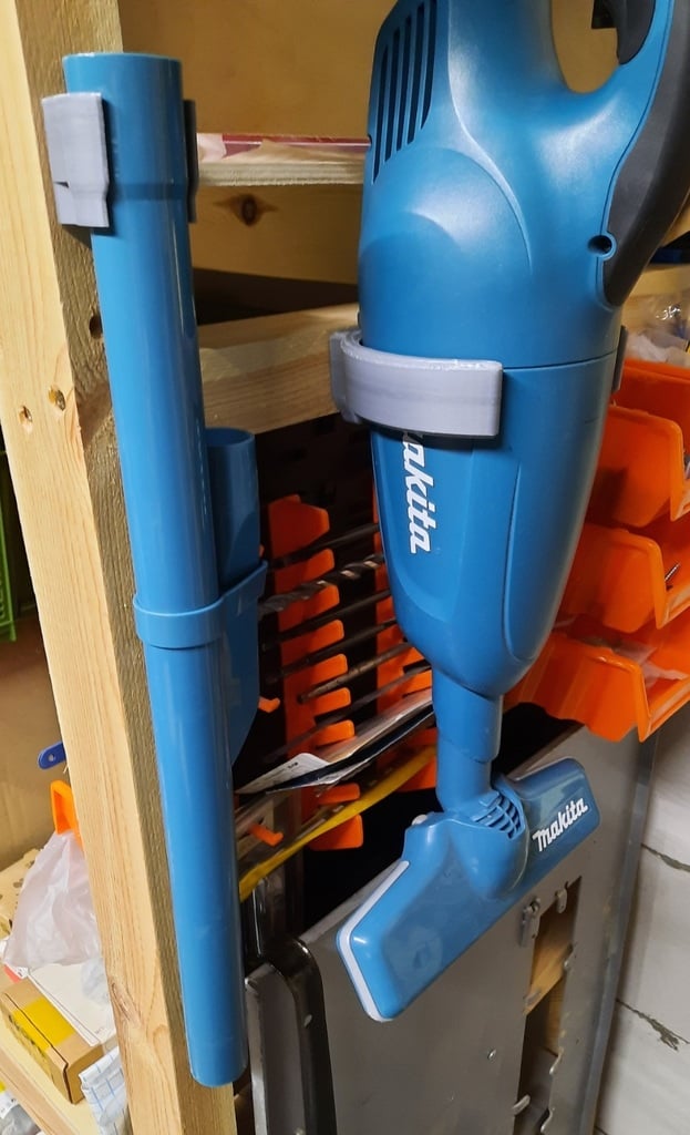 Support mural pour aspirateur Makita DCL180Z