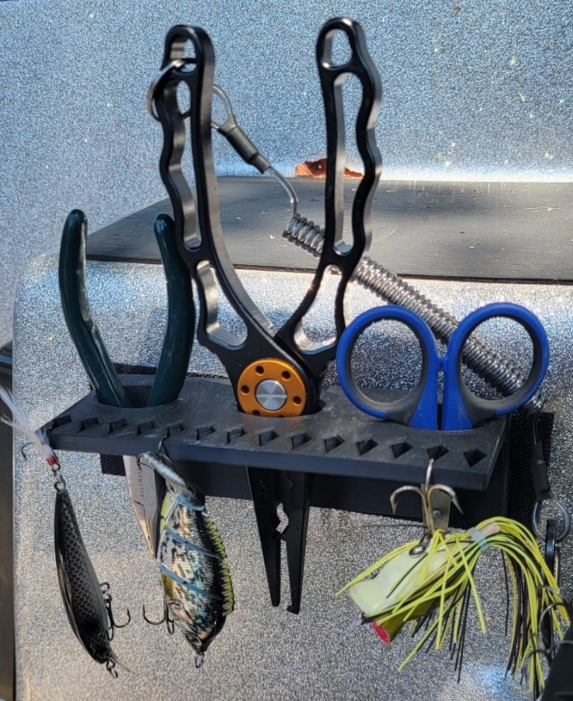 Organisateur pour bateau de pêche pour crochets et pinces