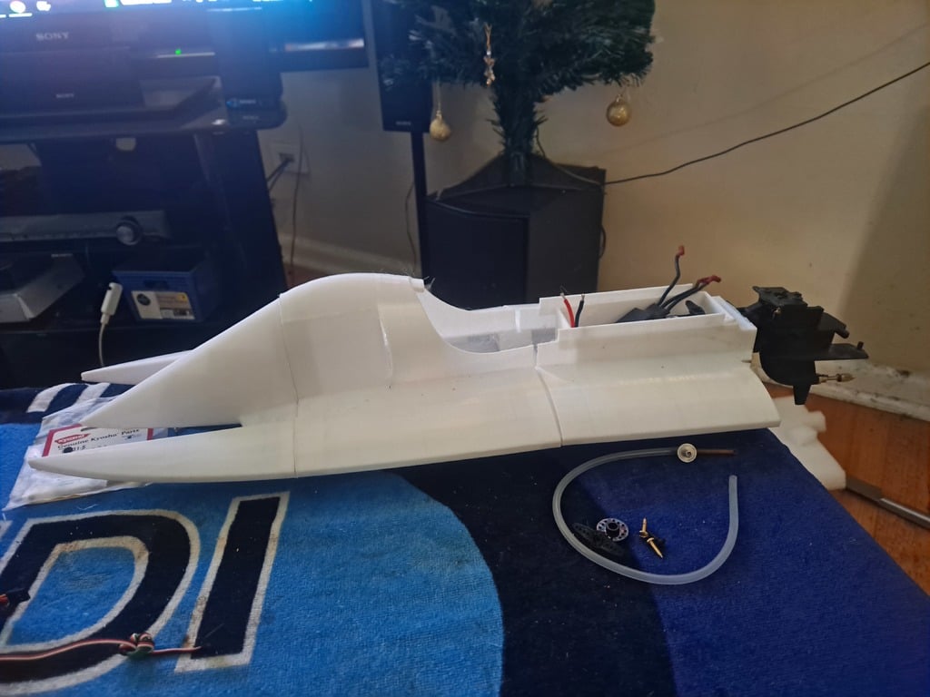 Bateau RC F1 - Modèle de course rapide et stable