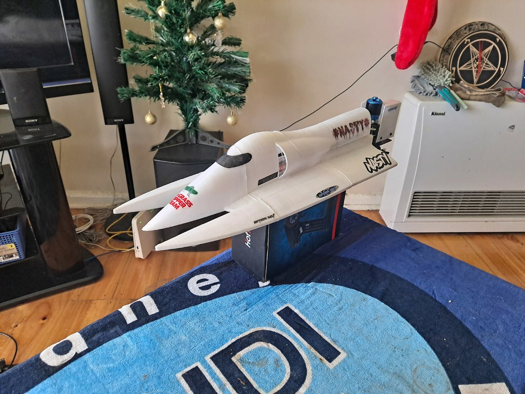 Bateau RC F1 - Modèle de course rapide et stable