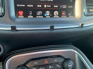 Support de voiture pour smartphone et tablette pour Dodge avec systèmes Uconnect