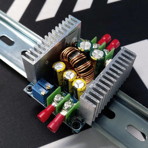 Support de rail DIN pour convertisseur Buck 20A 300W