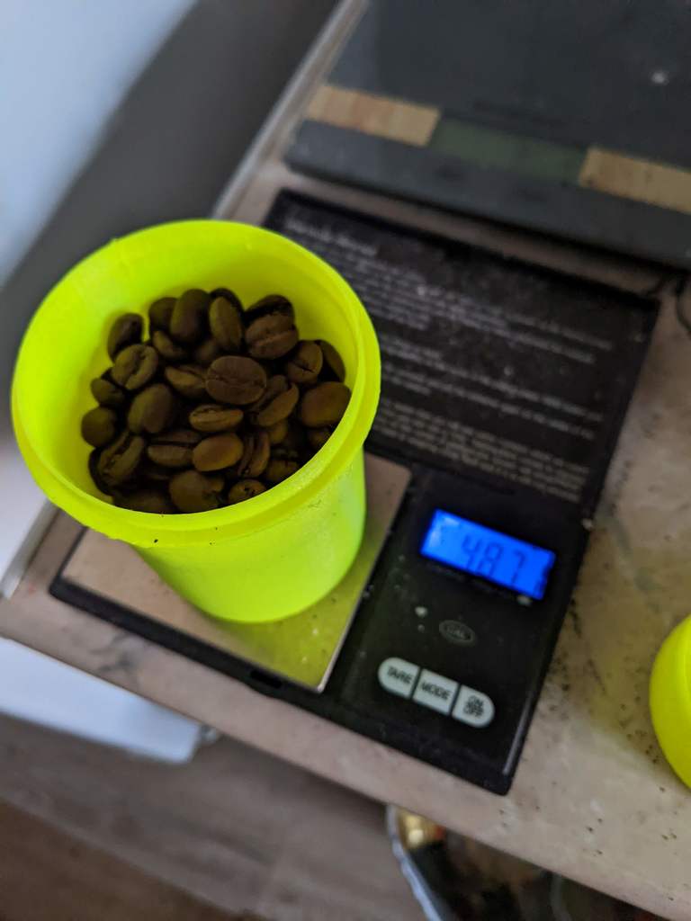 Tasse de dosage d'espresso haute pour peser et panier de 58 mm