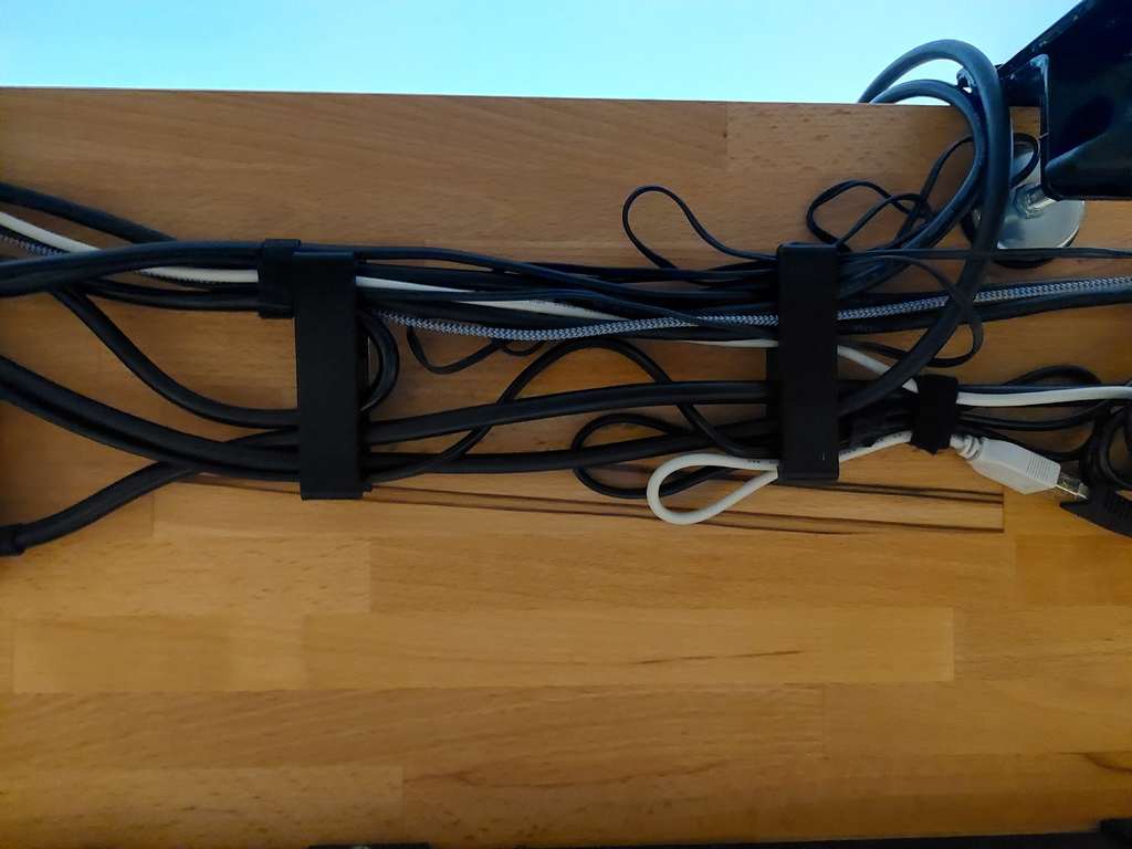 Crochet de câble de bureau / Support pour gestion de câbles