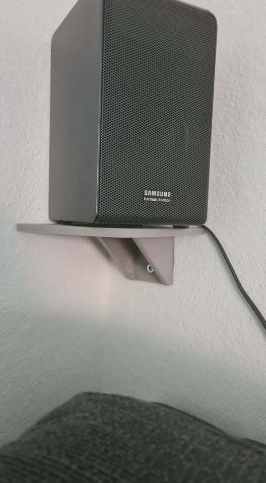 Support mural pour haut-parleur de son surround