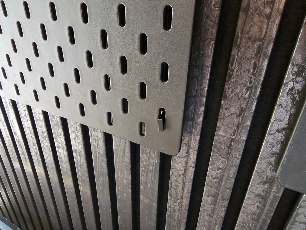 Crochet pour panneaux acoustiques en bois pour les panneaux IKEA SKÅDIS