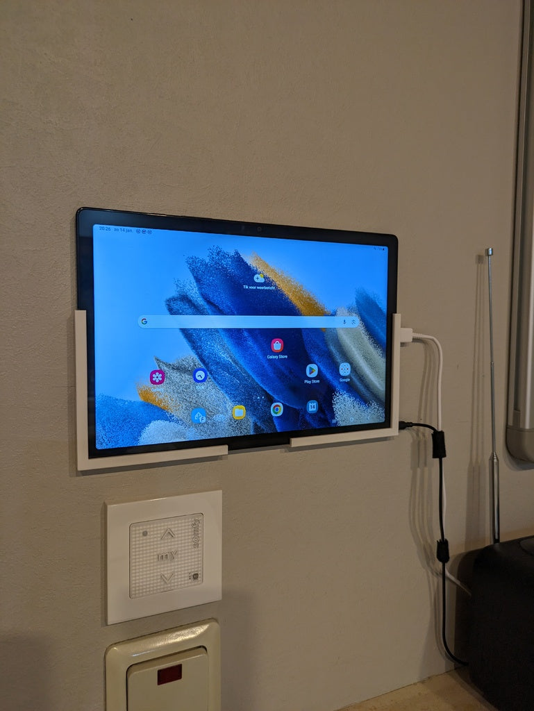 Support mural simple pour tablette Samsung A8