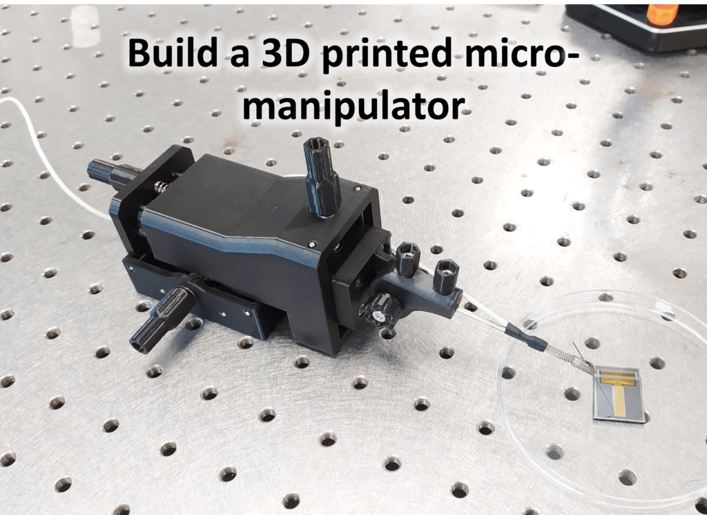 micromanipulateur 3 axes