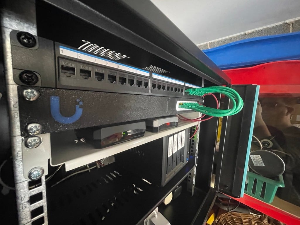 Ubiquiti Unifi Lite 8 ports POE en rack