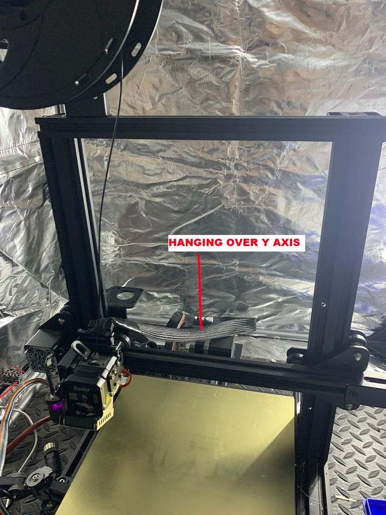 Porte-câble pour extrudeuse Sprite Ender 3