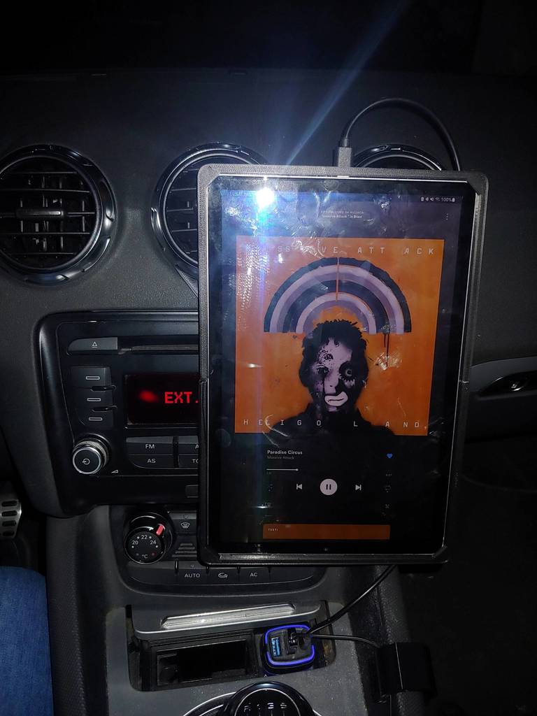 Support de tablette pour Audi TT Mk2 (8J) - Compatible avec Samsung Galaxy S6