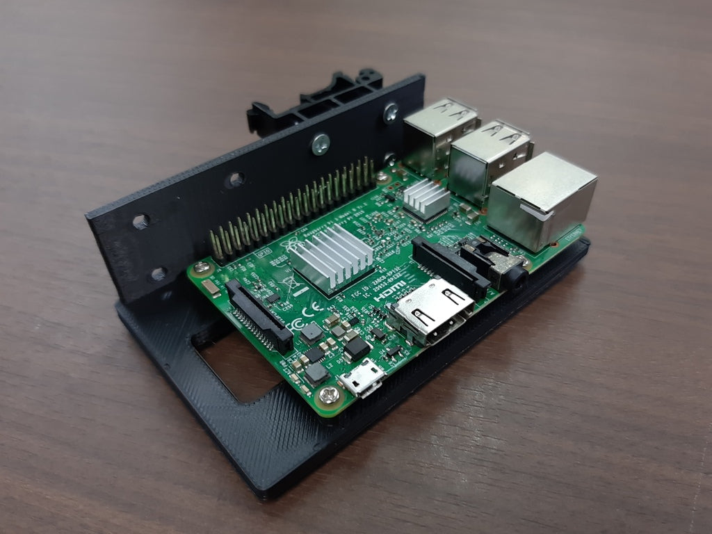 Support DIN pour Raspberry Pi